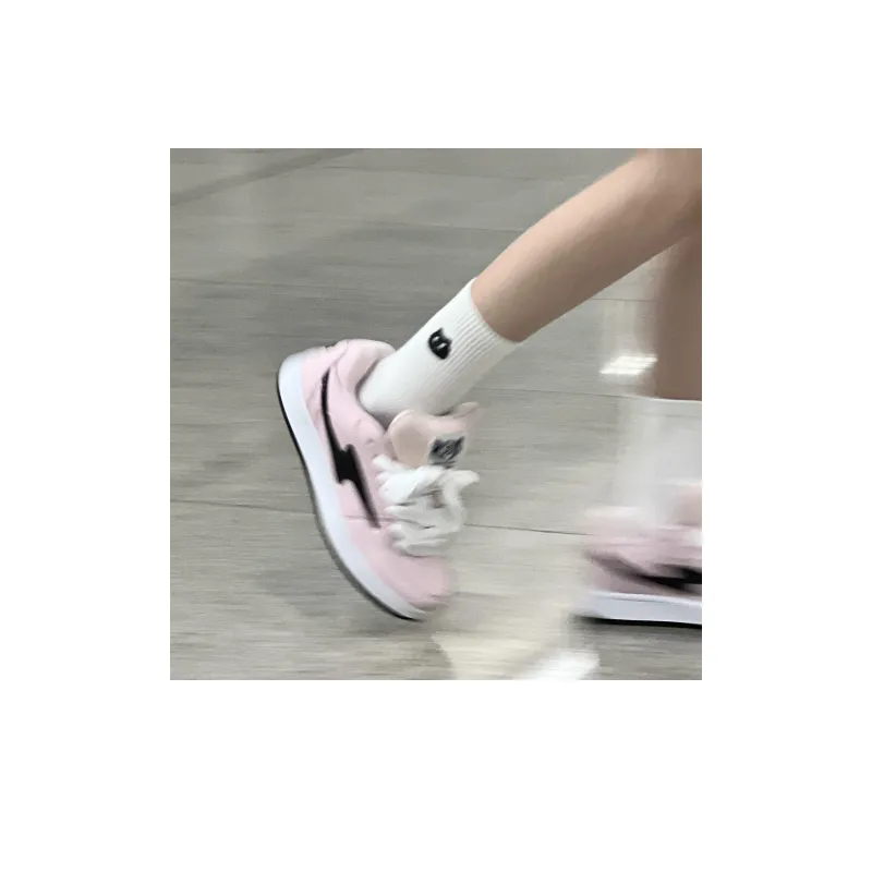 CHERRY&KALIKA Wear resistant, Lightweight, Breathable, And Non slip. Skateboard Shoes Women's Cherry Blossom Pink-5