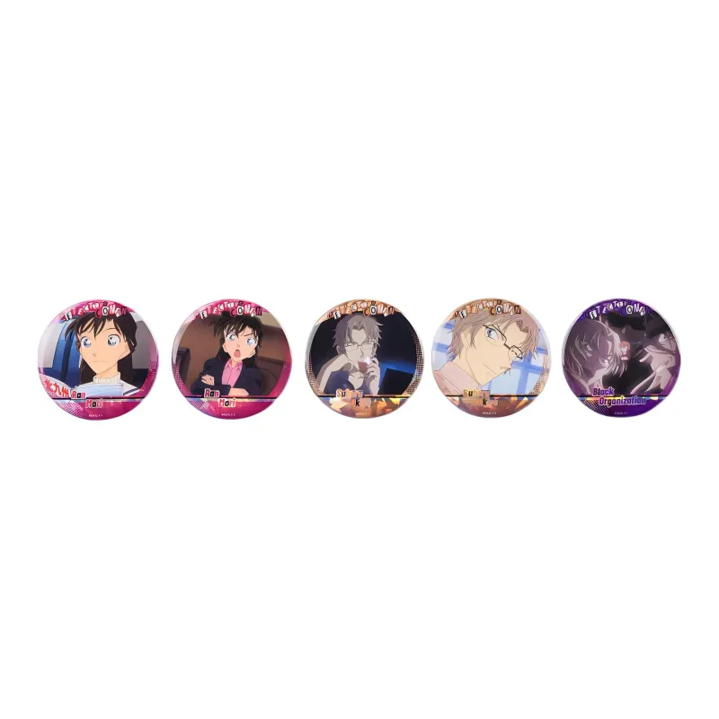 March·Monster Detective Conan Characters Conan Memories Collection, Scene Inspired Badge Badges-2