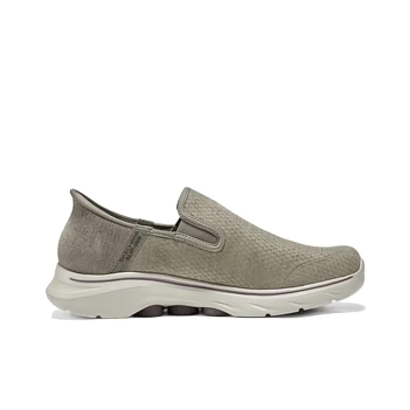 Skechers MEN'S GO WALK Anti Slip Wear Resistant Low Top Casual Shoes Men's Tan-1