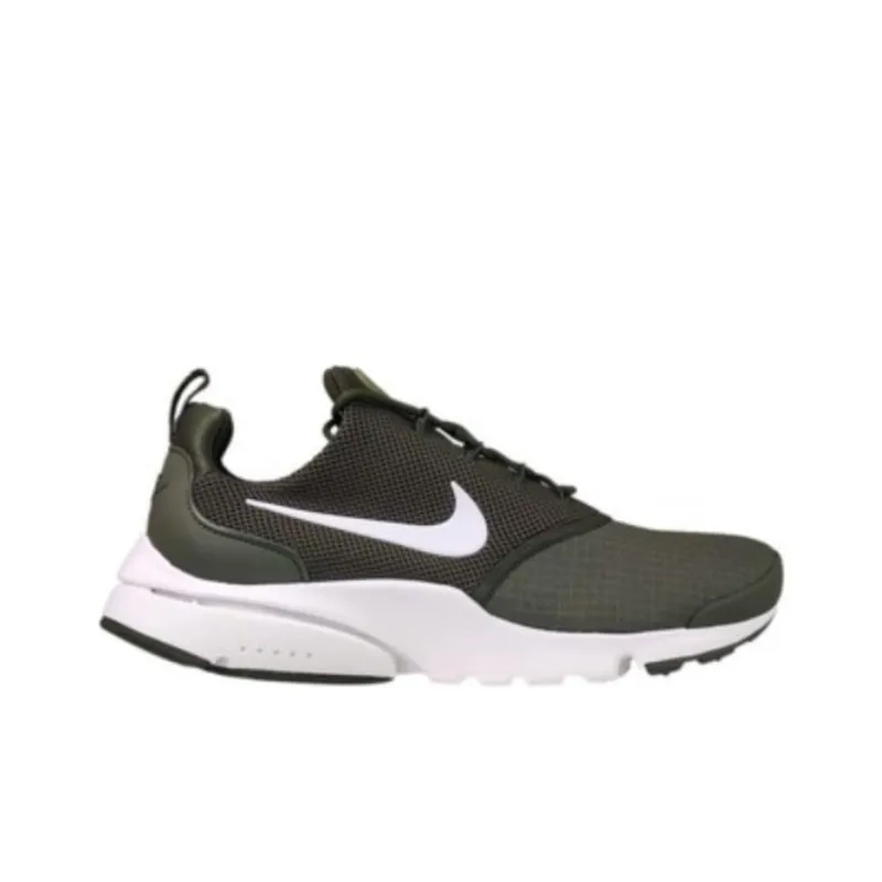 Nike Presto Fly Slip-Resistant Low-Top Casual Running Shoes Men's Dark Green-1