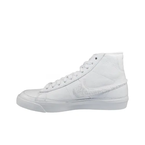 Nike Blazer Mid Skateboard Shoes Men Mid-Top White