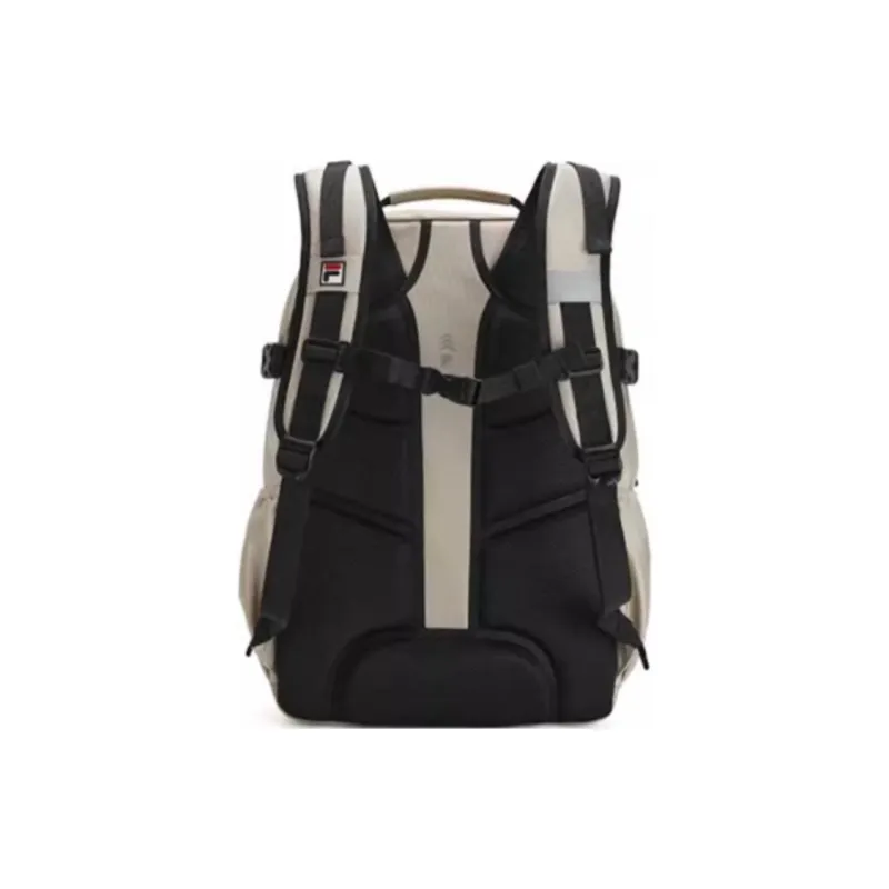 FILA Fabric Backpack Men's Pearl Shell Khaki-3