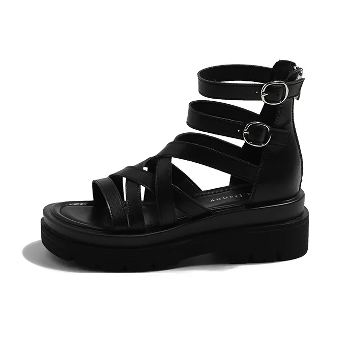 MIS. DANNY Roman Sandals 5cm Women's-0