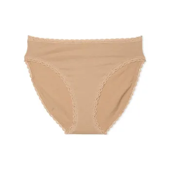 Victoria's Secret The Lacie Lace-Trim Cotton High-Leg Brief Panty / P Underpants Women's 1 Pack Fruit Seed Candy