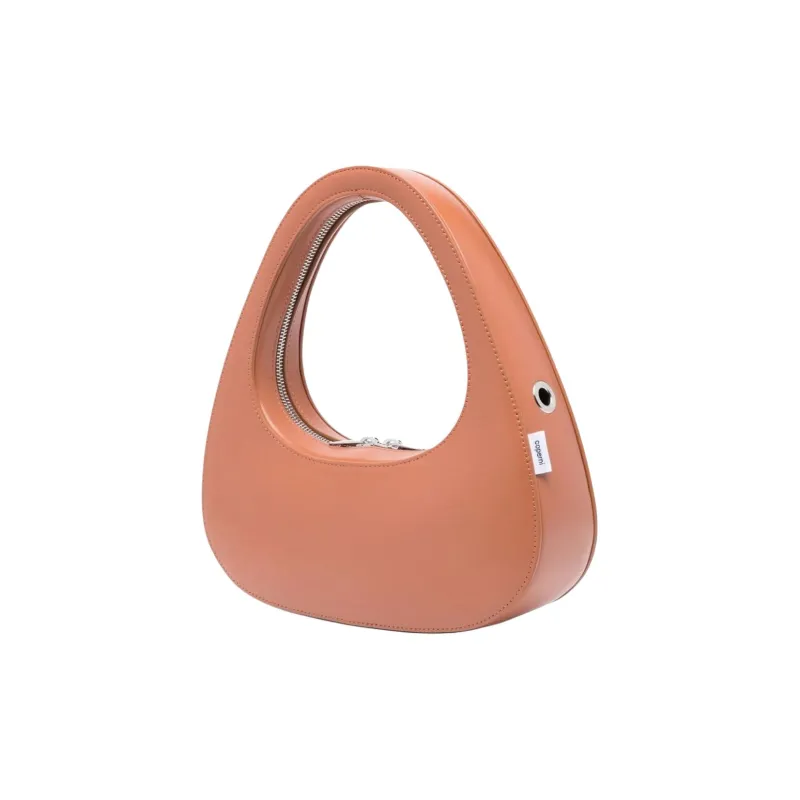 COPERNI Calfskin Shoulder Bag Crossbody Bag Handbag Women's Camel Brown-1