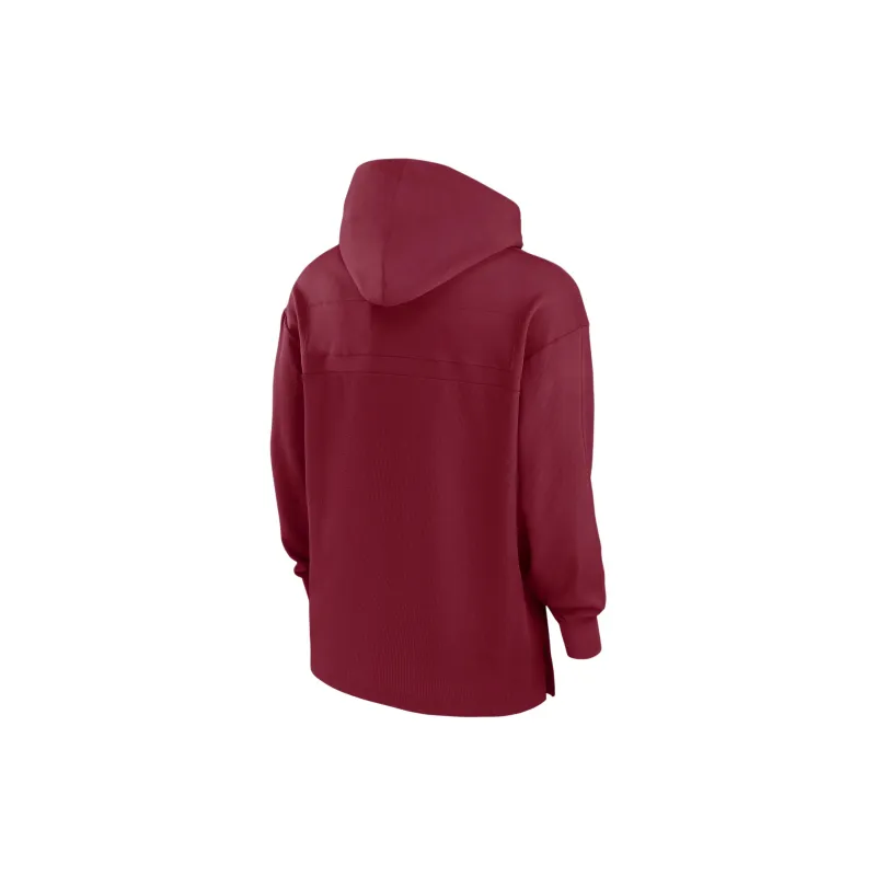 Nike Alabama Tide Sideline Jersey Men's Nike Dri-FIT College Pullover Hoodie-1