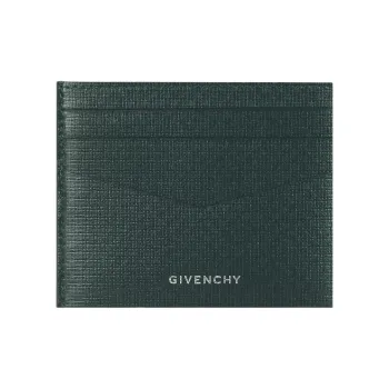 Givenchy Calfskin Card Holder Women's Dark Green