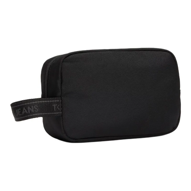 Tommy Hilfiger Polyester Recycled Material Makeup Bag Regular Men's Black-2