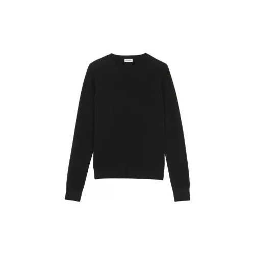 SAINT LAURENT Cashmere Sweaters Men Black