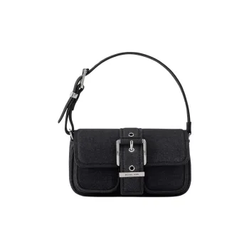 MICHAEL KORS Sheepskin Handbag Shoulder Bag Mini Women's Black