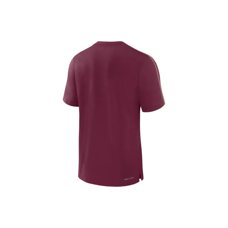 Nike Florida State Seminoles Sideline Player Men's Nike Dri FIT College T Shirt-1