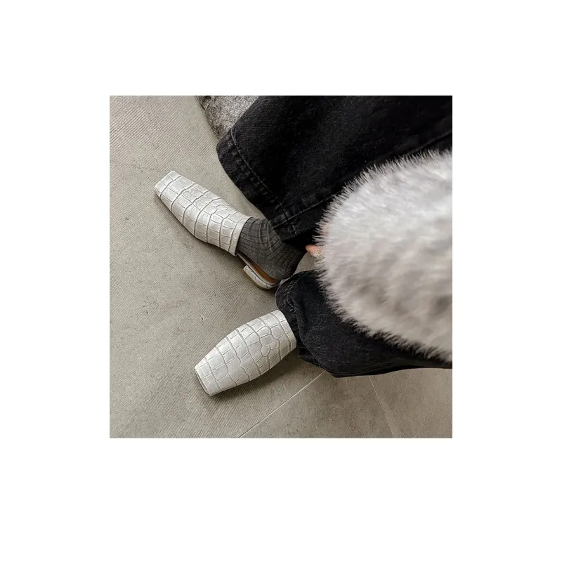 AIQINISHA TPR Sole Slip Resistant Wrap toe Slippers Women's-5