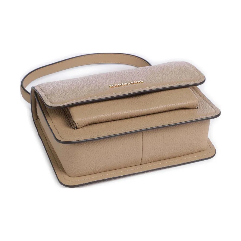 MICHAEL KORS Grained Cow Leather Crossbody Bag Shoulder Bag Women's Camel-2