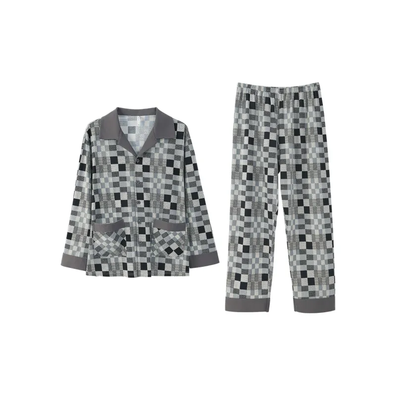 Aannsfam Pajama Set Women's Dark Heather Gray-0