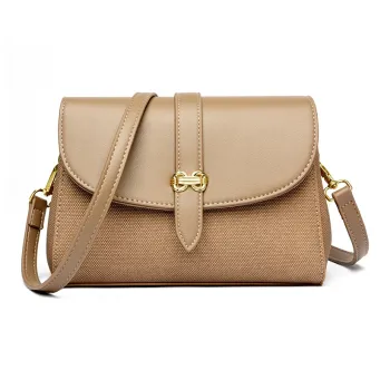 Yalu PU Crossbody Bag, Shoulder Bag Regular Women's Khaki/Ecru/Black