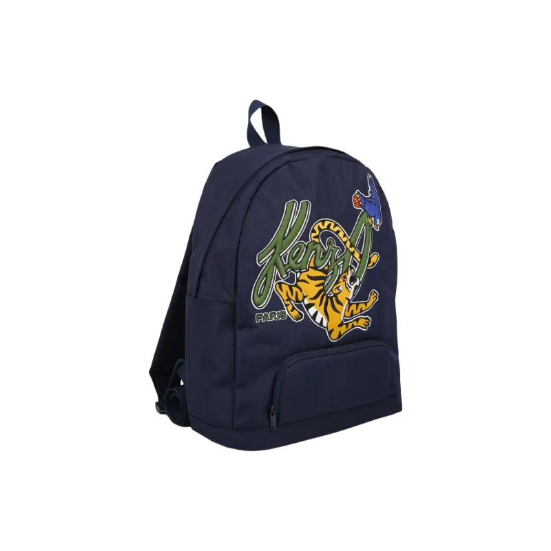 KENZO Polyester Backpack Kids' Marine Blue-1