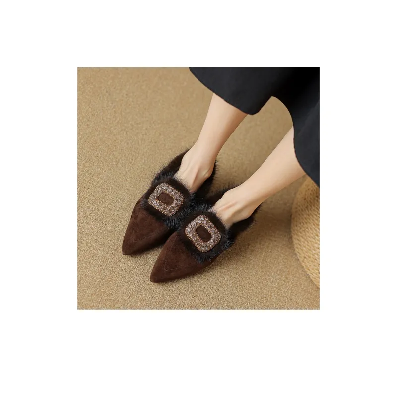 Bai Shiting Loafers 2cm Women's-1