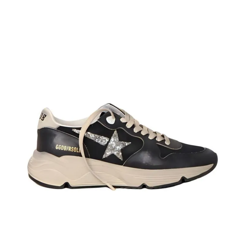 Golden Goose Low Top Running Shoes Women's Black-1
