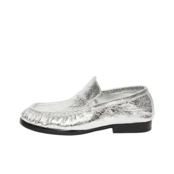 DRIES VAN NOTEN Loafers Women's Silver