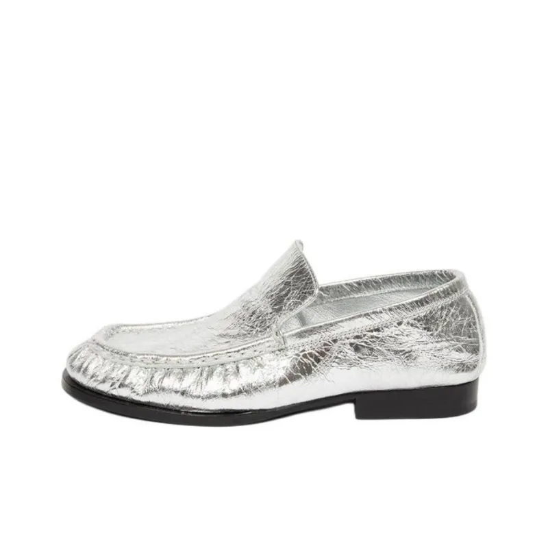 DRIES VAN NOTEN Loafers Women's Silver-0