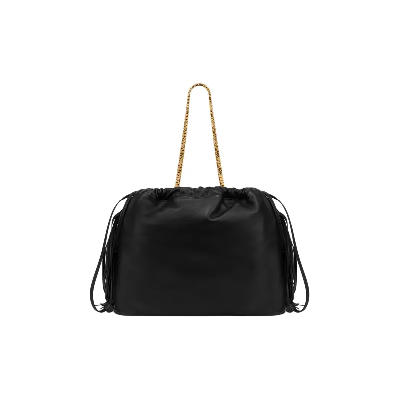 MOSCHINO Fringed Detail Shopper Bag-1