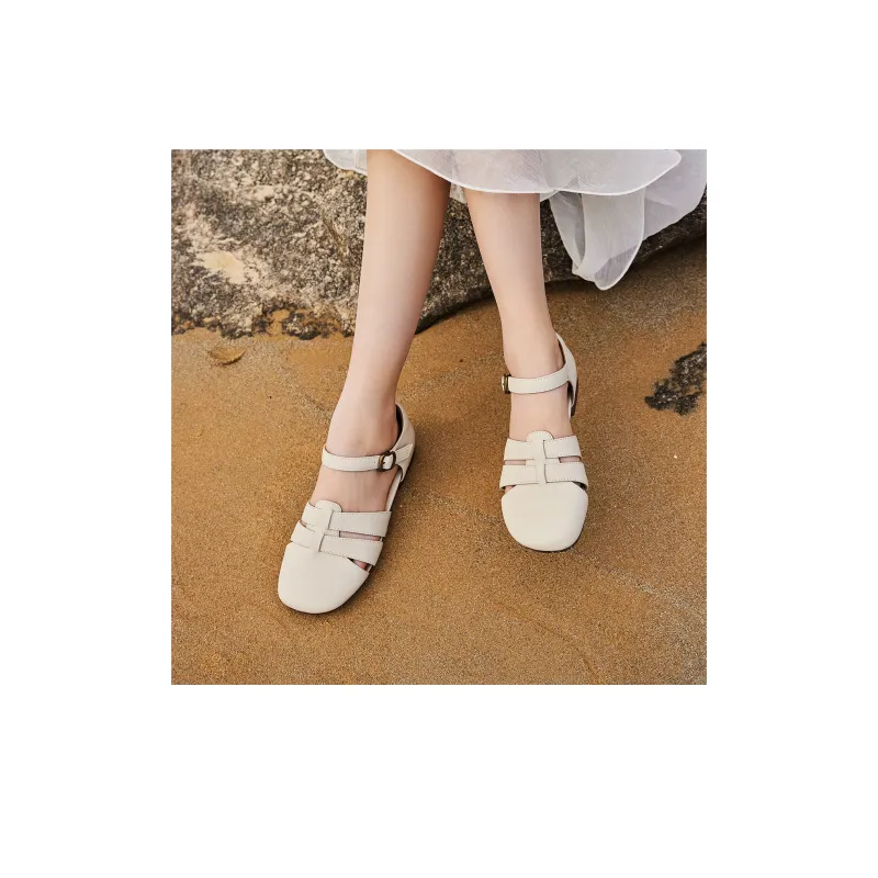 Q.VONTON Roman Sandals 1.5cm Women's-7
