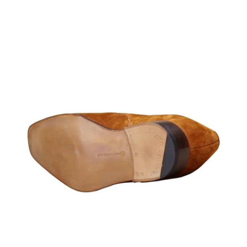 Edward Green Westminster Casual Shoes Men's Tan-4