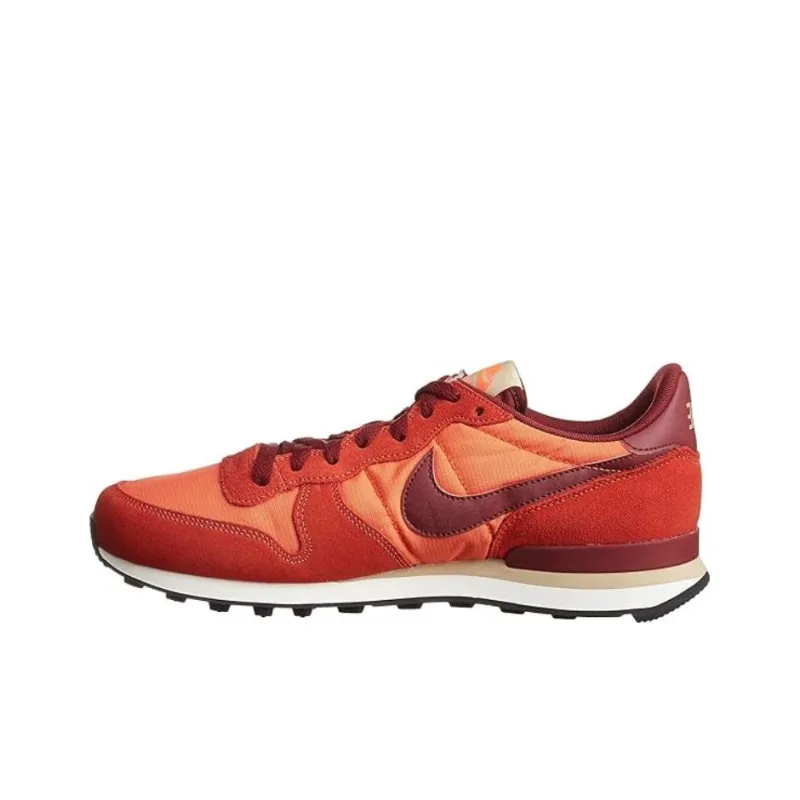 Nike Internationalist Anti-Slip Wear-Resistant Low-Top Casual Shoes Men's Orange-1