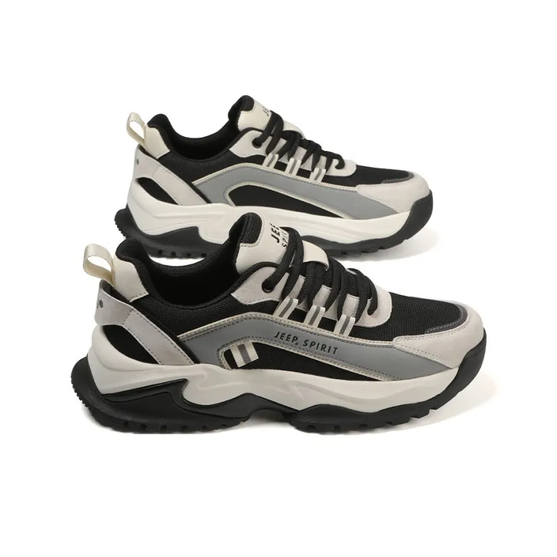 JEEP SPIRIT Anti-Slip And Wear-Resistant Breathable Low-Top Casual Shoes Men's-85