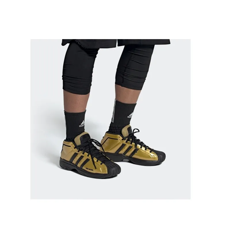 Adidas Pro Model 2G Gold Metallic-5