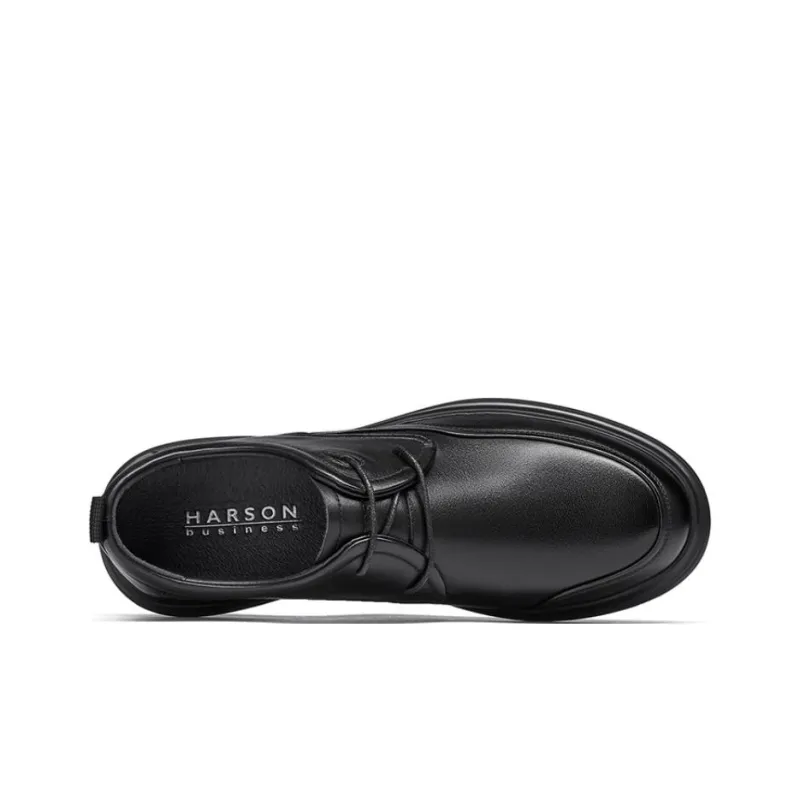 HARSON Derby Shoes Casual Shoes Men's Black-3