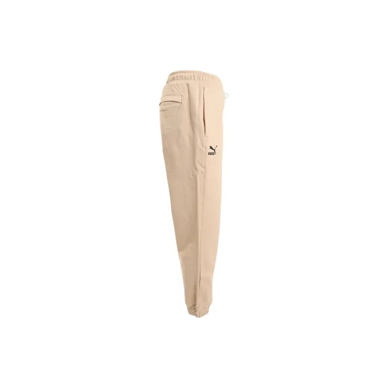 PUMA Knitted Sports Pants Men's Beige-3