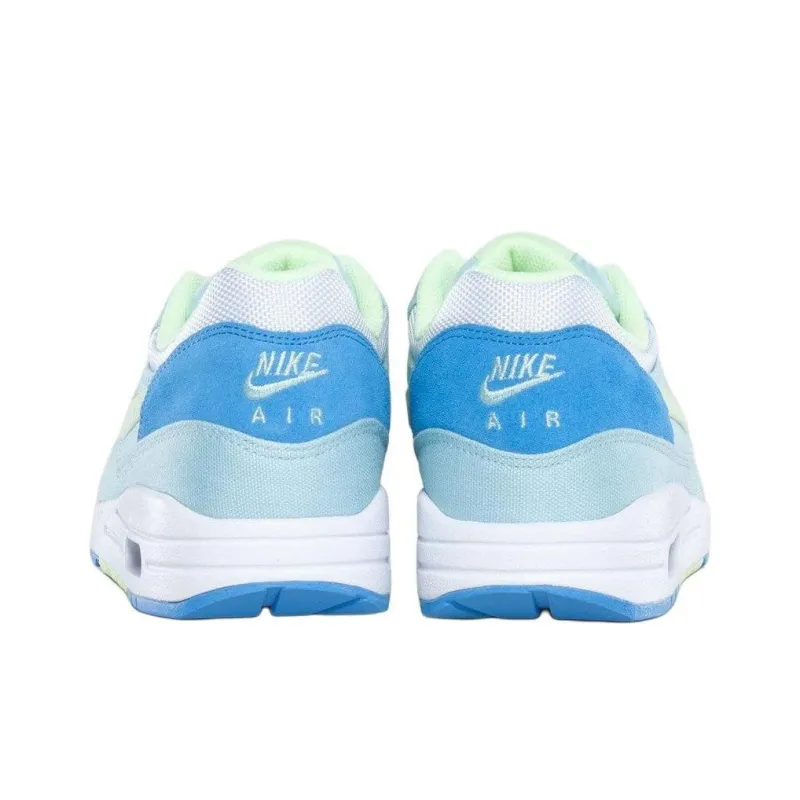 Nike Air Max 1 Anti-Slip Wear-Resistant Low-Top Casual Shoes Unisex Blue Green-3