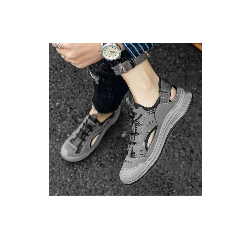 G.N.SHIJIA River Trekking Shoes Men Black/Gray-3