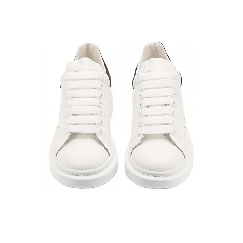 Alexander McQueen Oversized Sneaker 'Black Embossed Suede Crocodile'-2