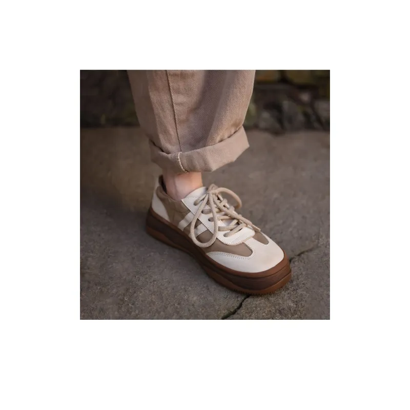 ARTMU Casual Shoes Women's Low Top Pink/Ecru-20