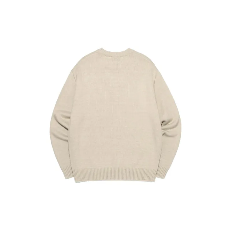 Lee Sweaters Unisex Beige-1