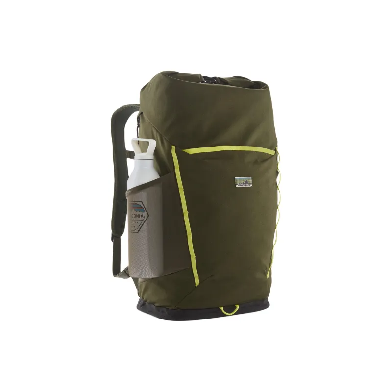 Patagonia Organic Cotton Canvas Outdoor Mountaineering Bag Backpack Unisex Pine Needle Green-1