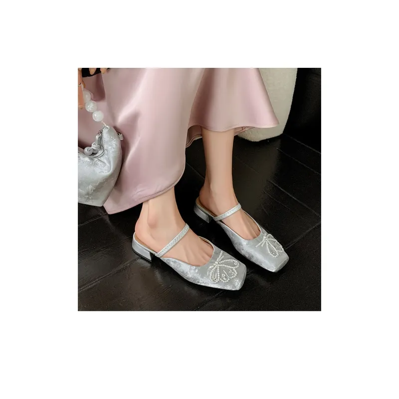 Echo&yolo Abrasion Resistant Wrap toe Slippers Women's-9