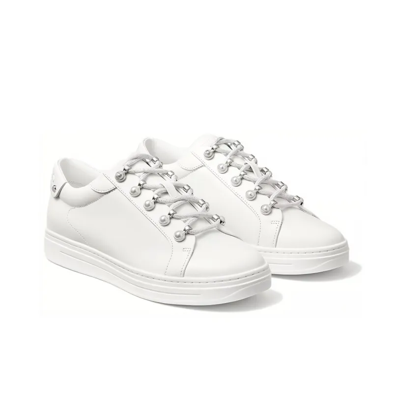 Jimmy Choo Antibes F Women's Casual Shoes Women's White-1