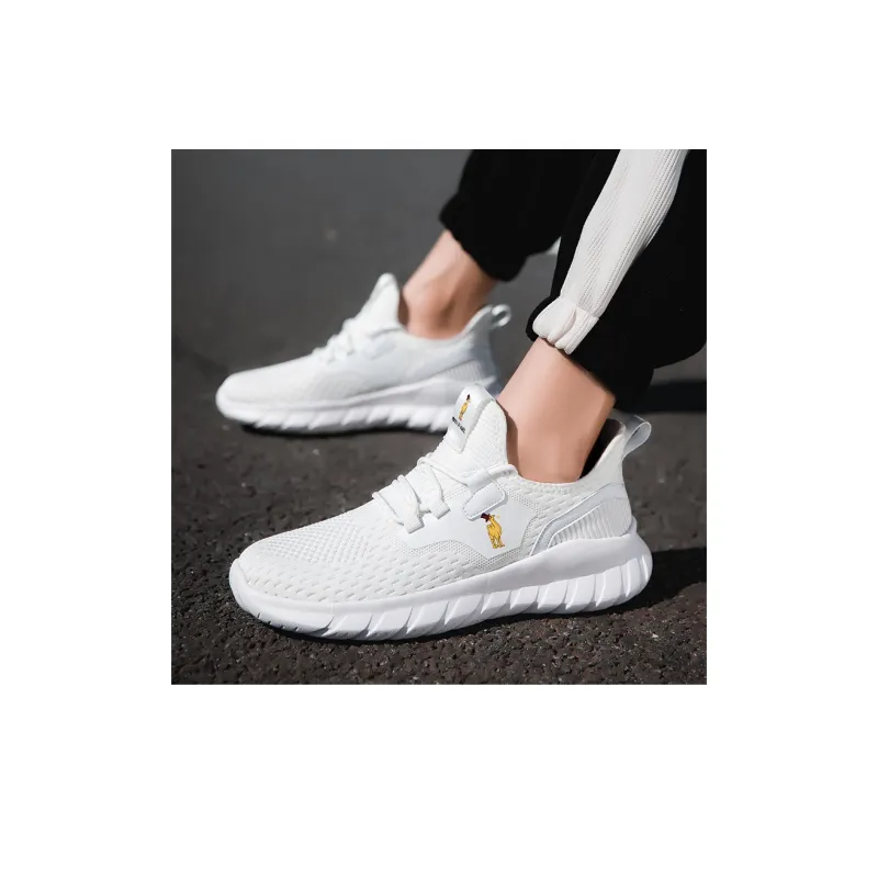 PROTECTCAMEL Shock Absorbers With Slip Resistant And Abrasion Resistant Properties Low Top Casual Shoes Unisex-7