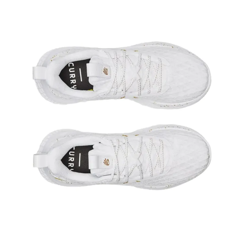 Under Armour Curry Flow 10 Team White Metallic Gold-2