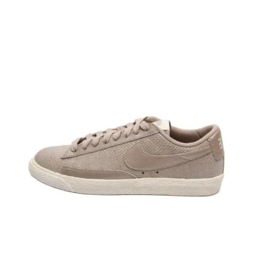 Nike Blazer Skateboard Shoes Women's Low-Top Taupe