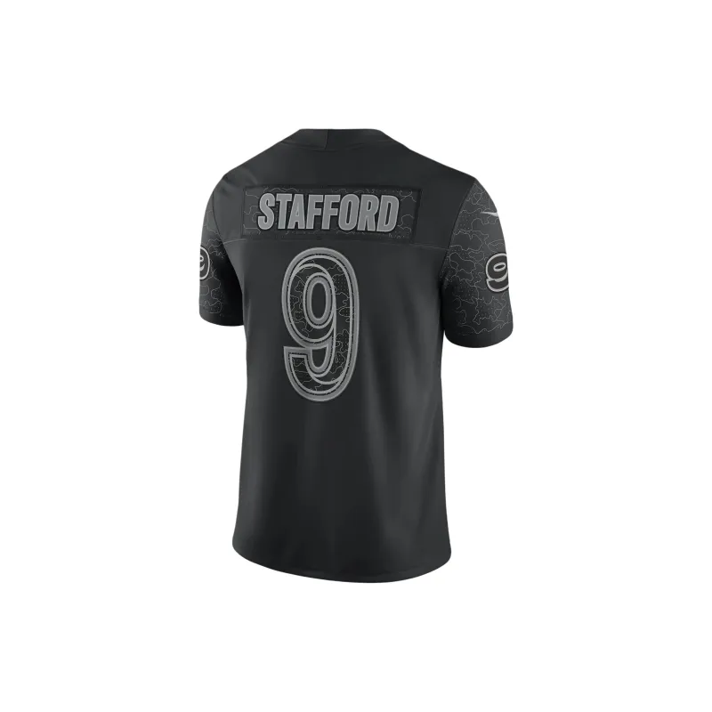 Nike NFL Los Angeles Rams RFLCTV Soccer Jerseys Men's Black-1