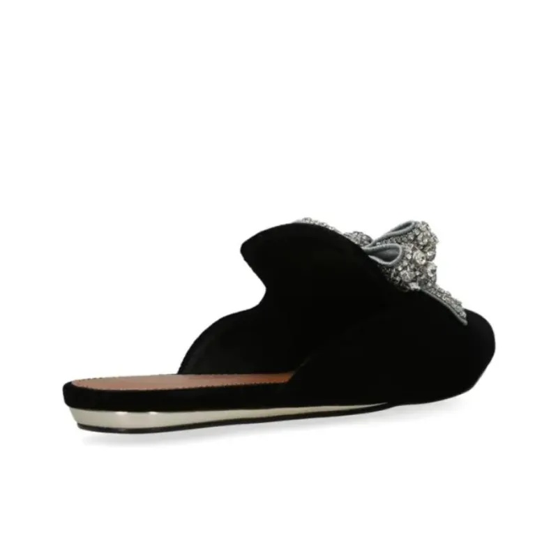 Kurt Geiger London Wrap-toe Slippers Women's Black-2