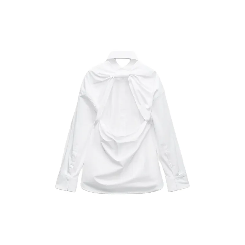ZARA Trf Shirts Women's White-1