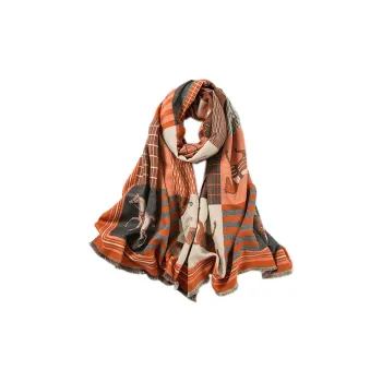 Cranta Komeia Polyester Shawls Women's