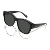 Bright Black Frame with Gray Lens[9019]Polarized