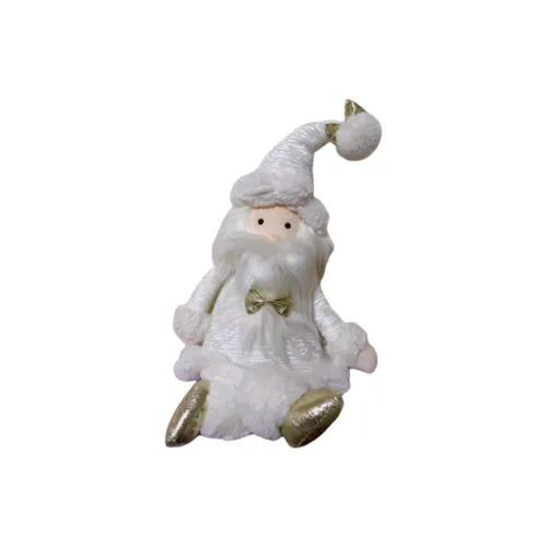 JELLYCAT White Gold Sparkling Santa Claus Limited Edition Dolls Plush Doll Medium Size Height