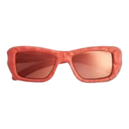 MONCLER GENIUS Injection Molding Square Sunglasses Men's Red